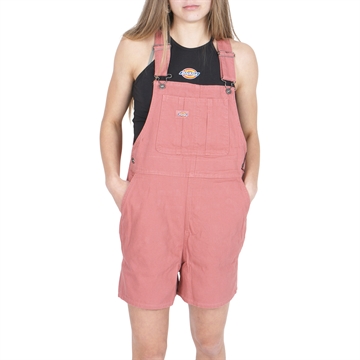 Dickies Bib Shorts WM Duck Canvas Withered Rose